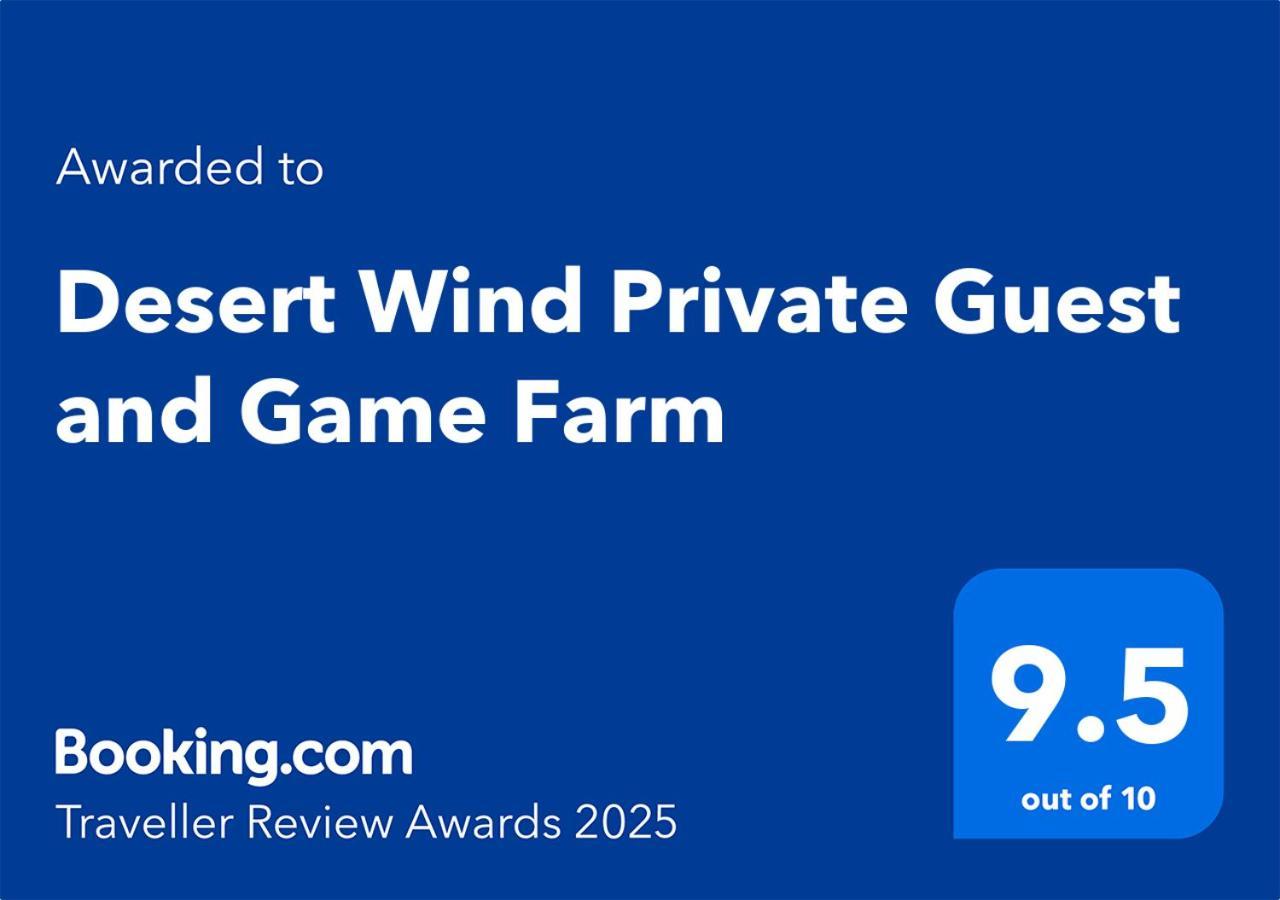 Desert Wind Private Guest And Game Farm Montagu Exterior photo